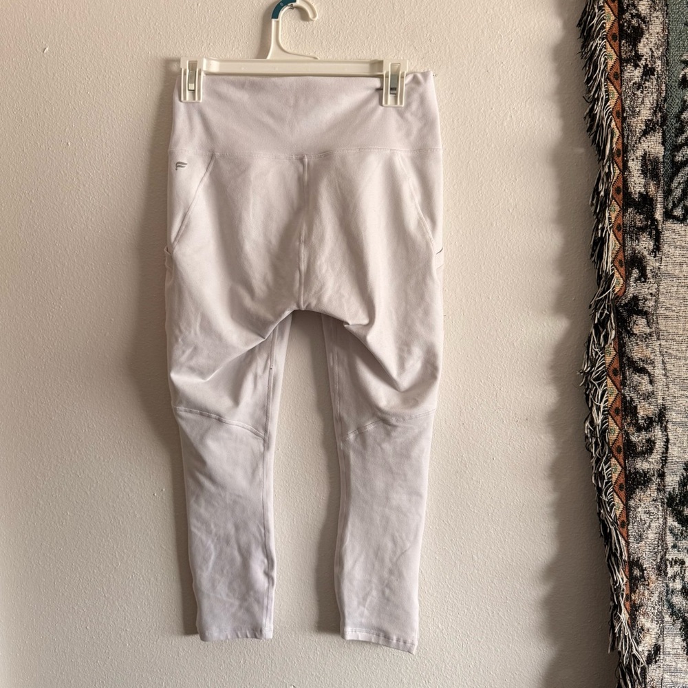 ▪️ Fabletics • BUNDLE of PowerHold Leggings in White & Black, 1 PureLuxe in Gray - Picture 3 of 15